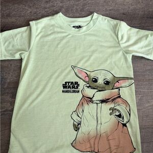 Star Wars Mandalorian Kids Tee - Light Green